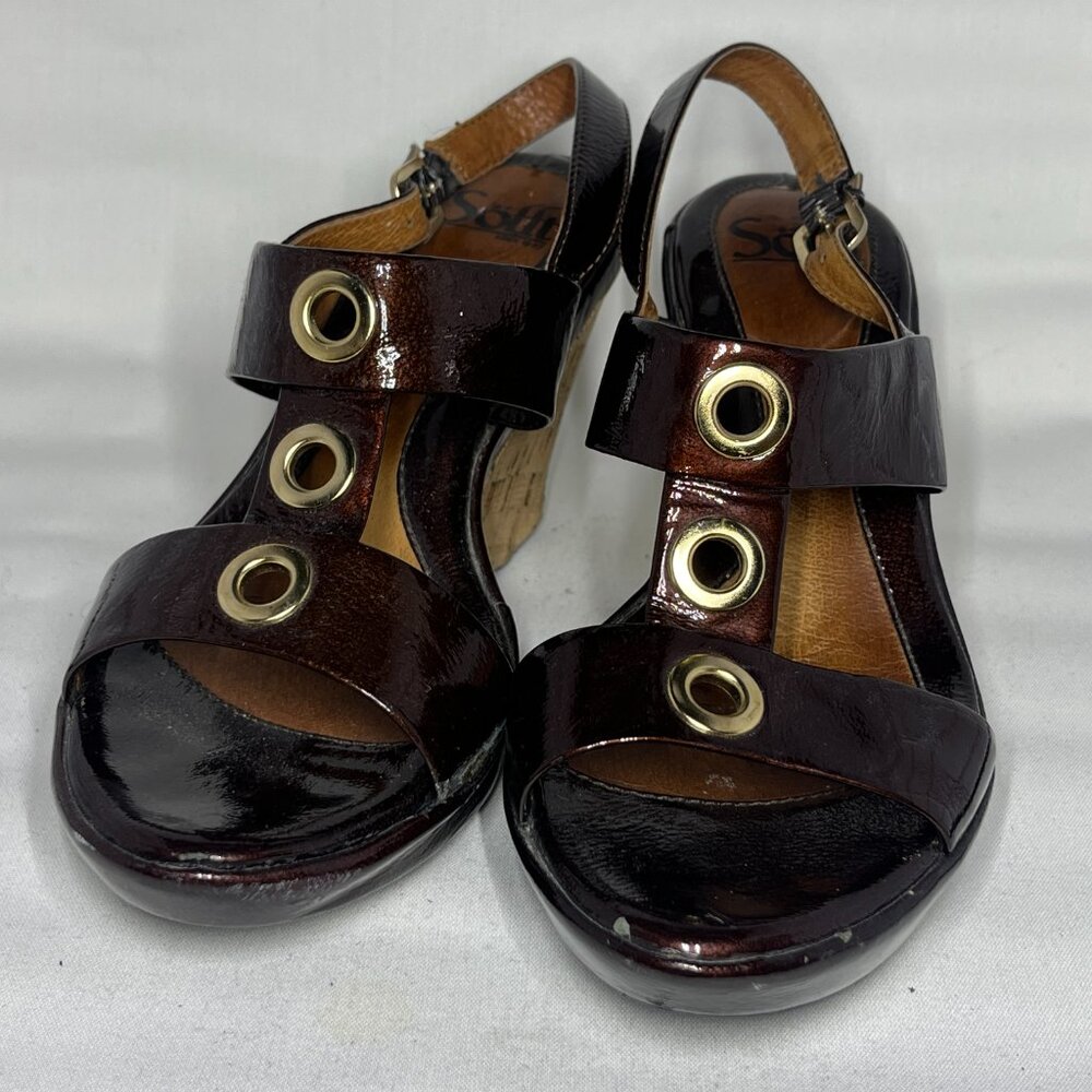 SOFFT Patent Leather Wedges